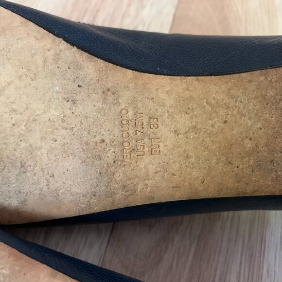 Saks Fifth Avenue Leather Ballet Flats Made in Italy - Picture 12 of 12